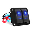 3 Gang Waterproof Aluminum Toggle Switch Panel V471789