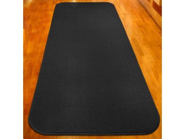 Skid-Resistant Carpet Runner Black 24 ft. x 27 in. C7140
