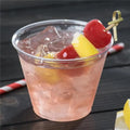 9 oz Clear PET Plastic Cup Case of 1000 F639