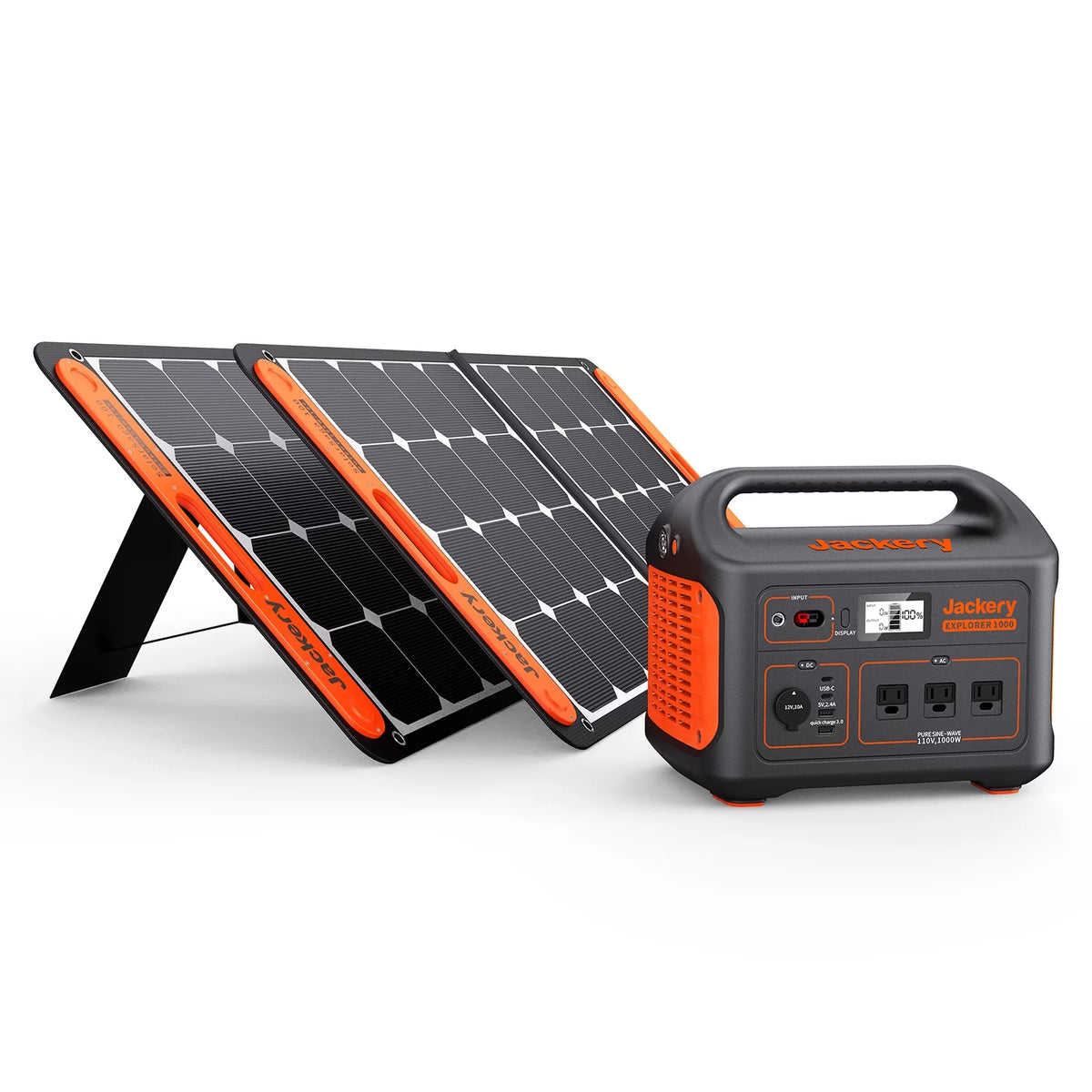 1002Wh Portable Power Station with 100W Solar Panels G255