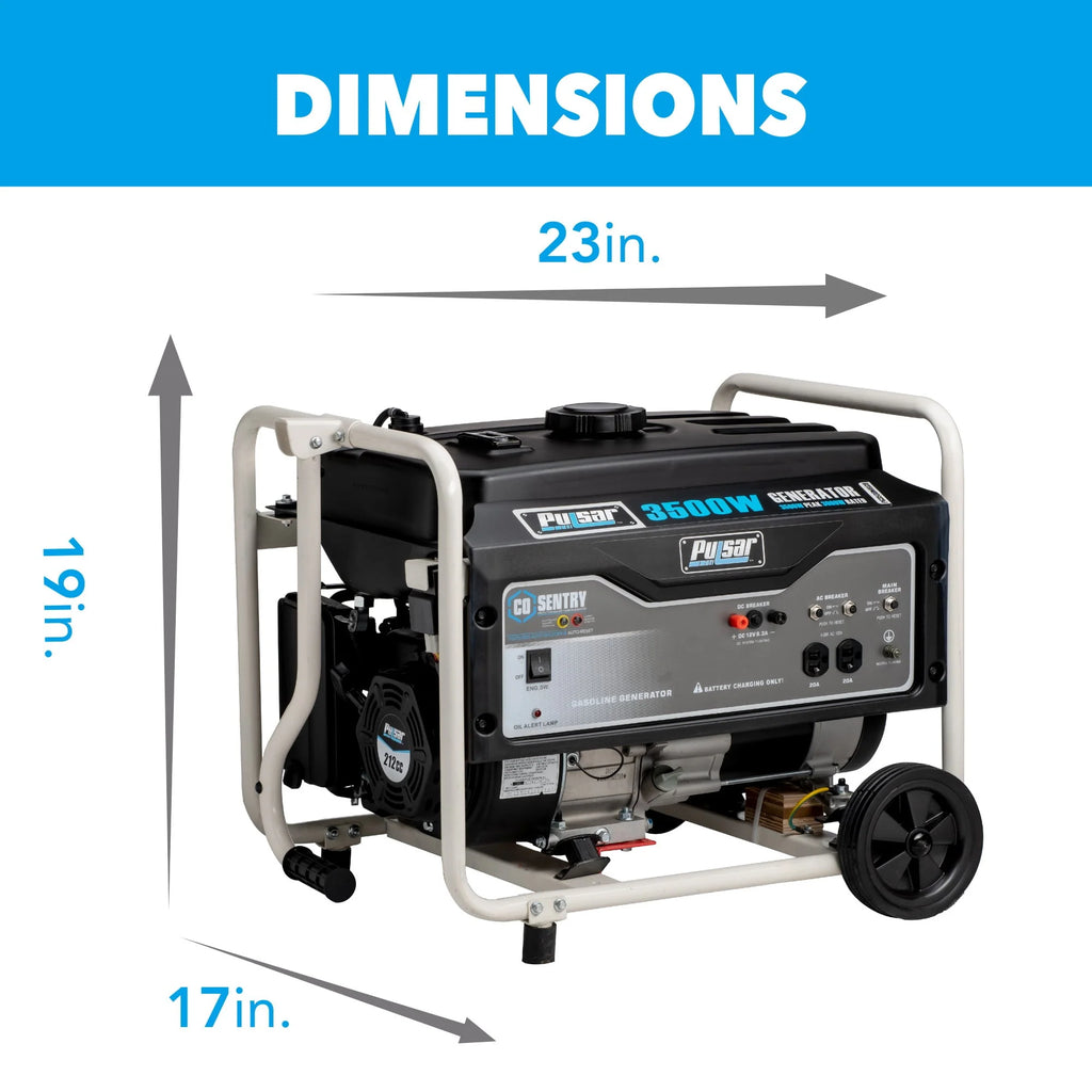 3,500-Watt Gasoline Powered Generator M34248
