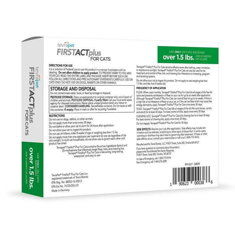Flea and Tick Prevention for Cats U491