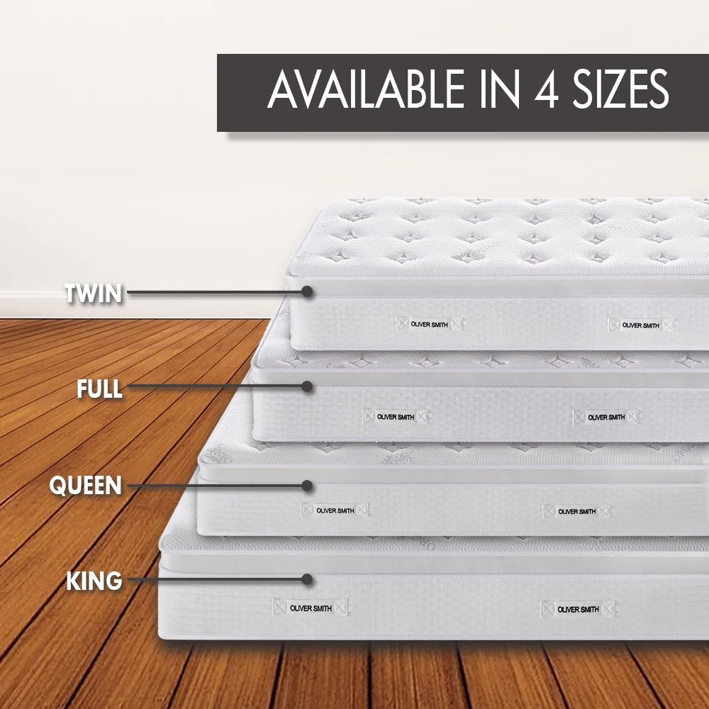 Memory Foam Spring Hybrid Full Size Mattress H321903