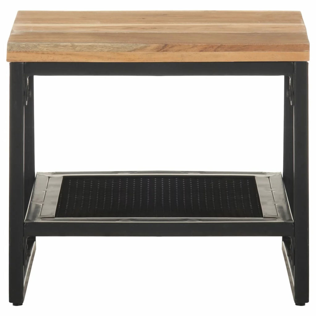 Solid Acacia Wood Side Table N348158