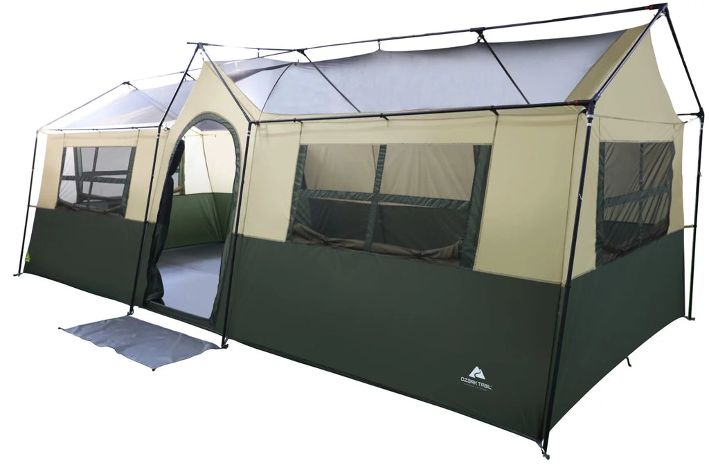12 Person 3-Room Cabin Tent Q42398