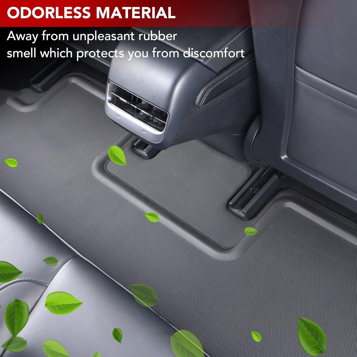 3D All-Weather Anti-Slip Waterproof Floor Liners Set U7250