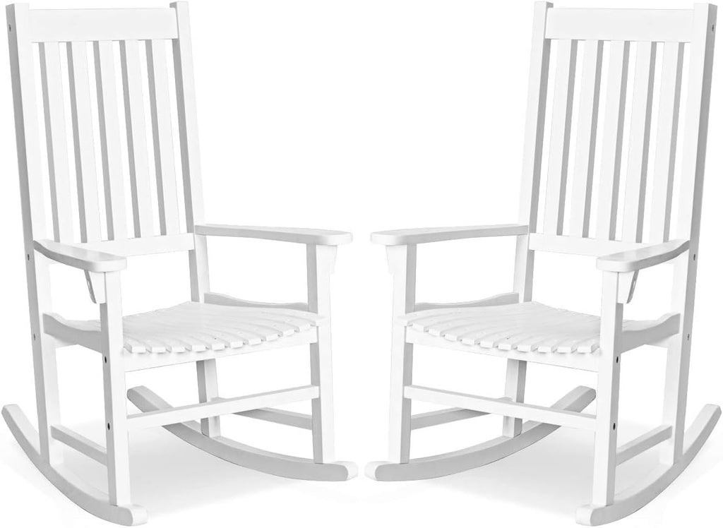 Black Acacia Wood Rocking Chair R52228