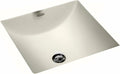 White Under Counter Lavatory Sink H2394