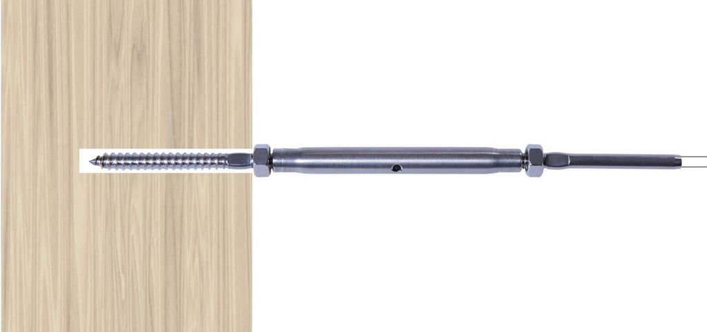 Stainless Steel Hand-Crimp Turnbuckle Tensioner S470632