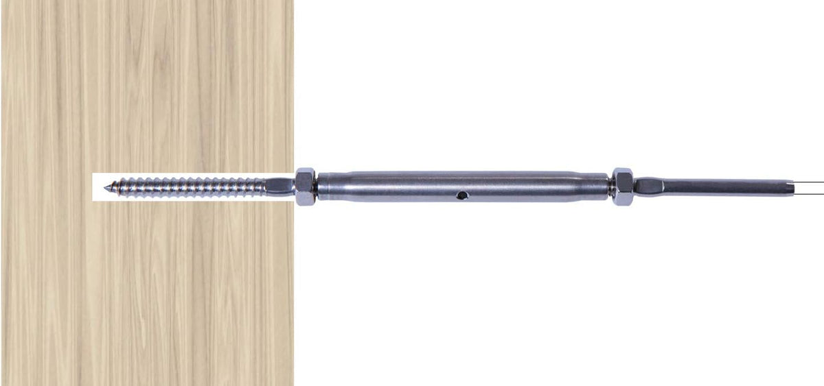 Stainless Steel Hand-Crimp Turnbuckle Tensioner S470632