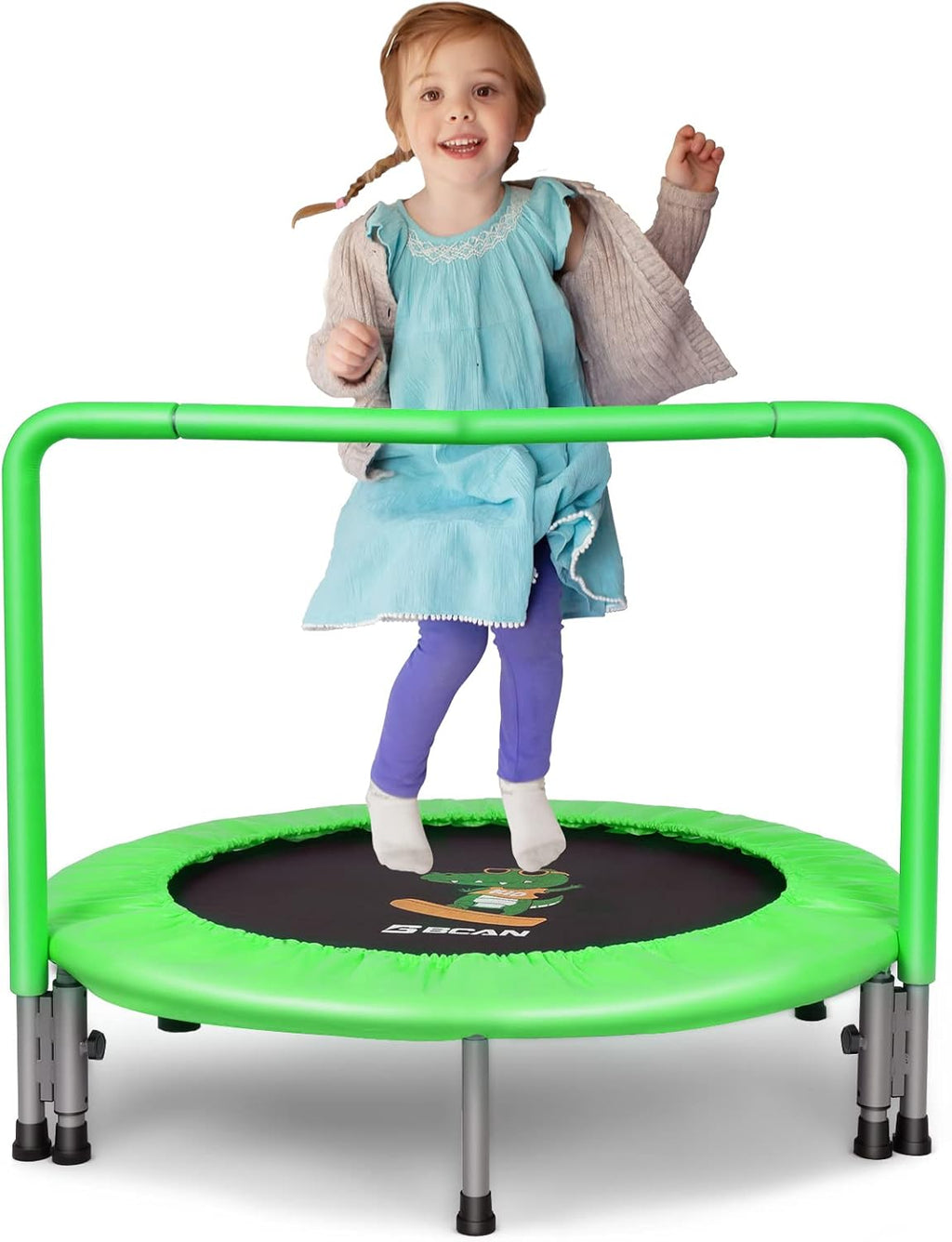 36'' Mini Folding Toddler Trampoline with Handle X92331