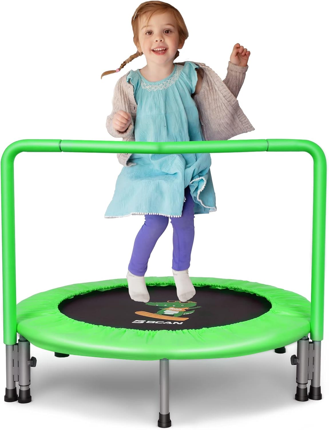 36'' Mini Folding Toddler Trampoline with Handle X92331