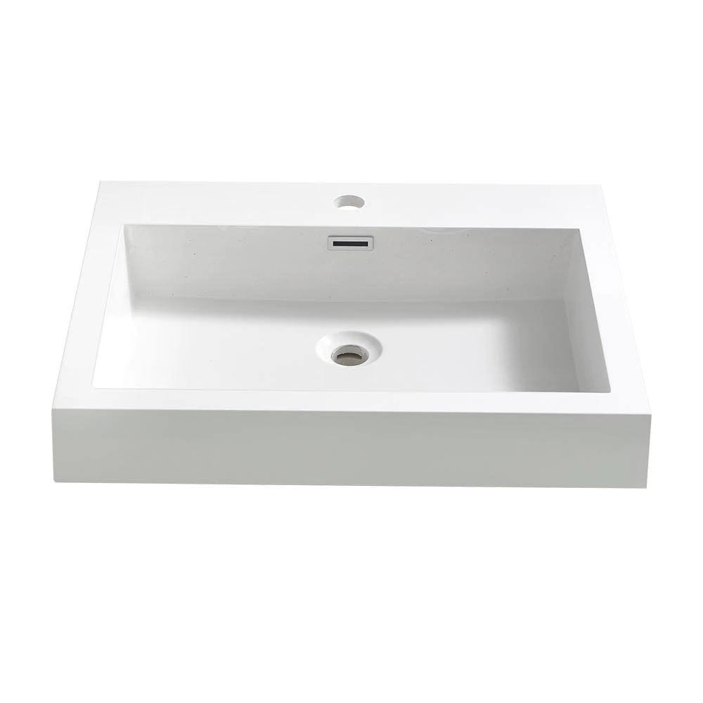 White Integrated Sink with Countertop R165049