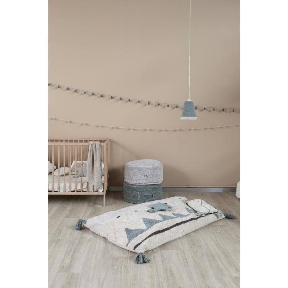Pearl Grey Pouffe P707