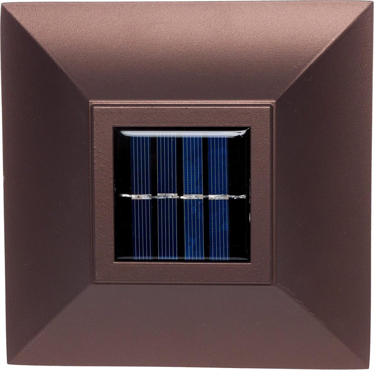 Solar Post Lights 4 Pack Bronze Aluminum C82947