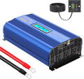 2000W Modified Sine Wave Power Inverter with LCD Display Remote Control 3AC Outlets Dual USB Ports G68138