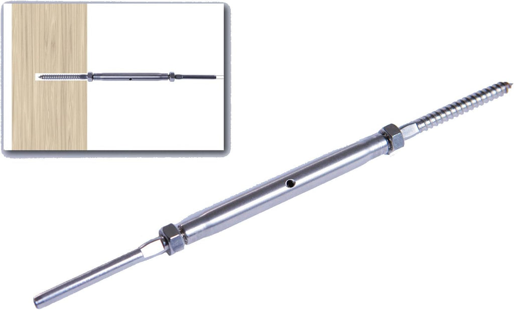 Stainless Steel Hand-Crimp Turnbuckle Tensioner S470632