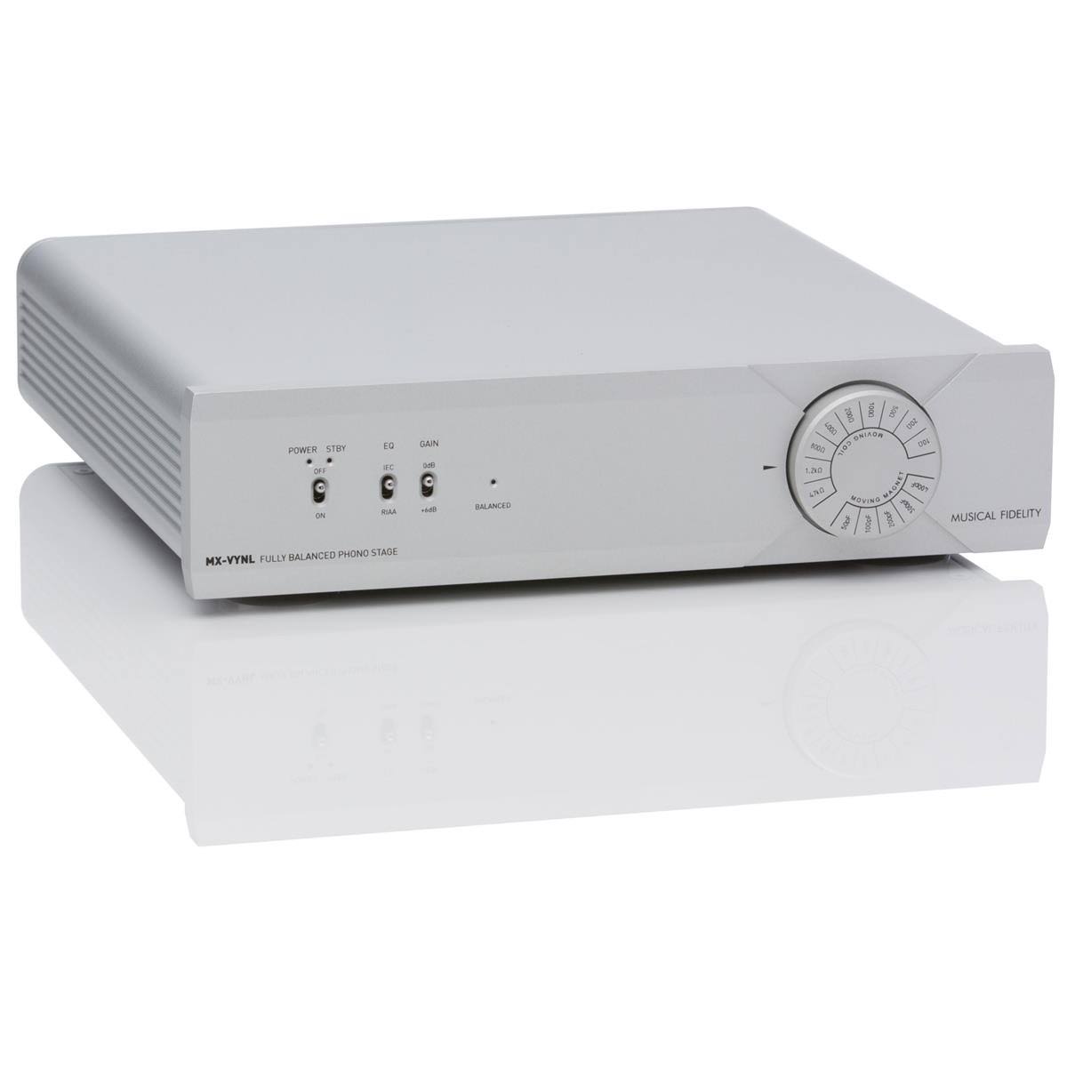 Fully Balanced MM/MC Phono Stage Pre-Amplifier, Silver A798