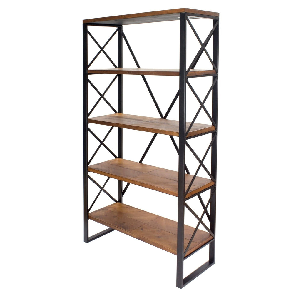 5 Shelf Standard Bookcase V80872