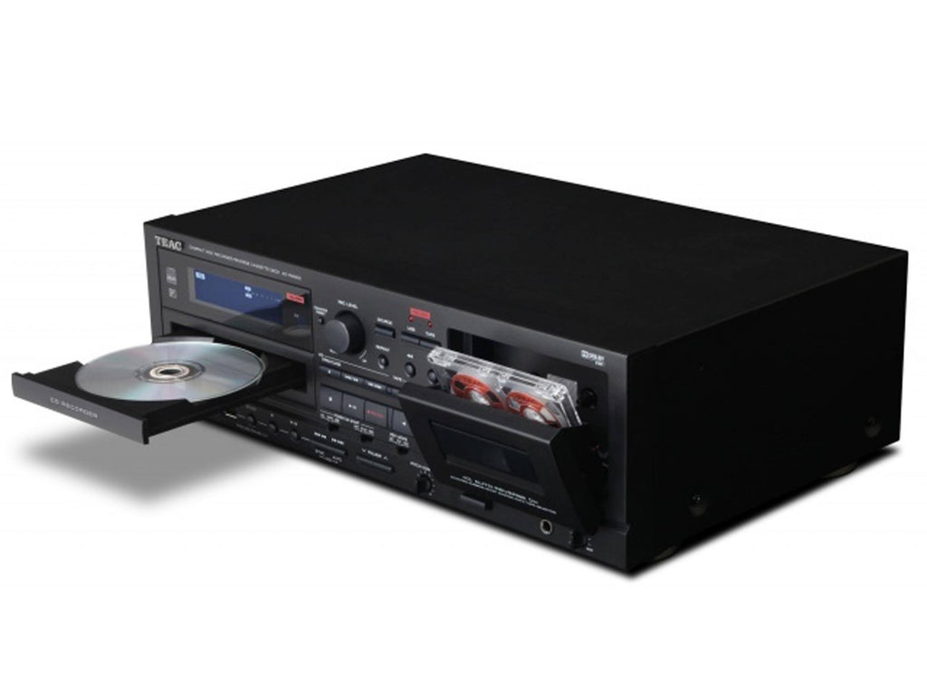 Black CD Player Cassette Recorder T16489