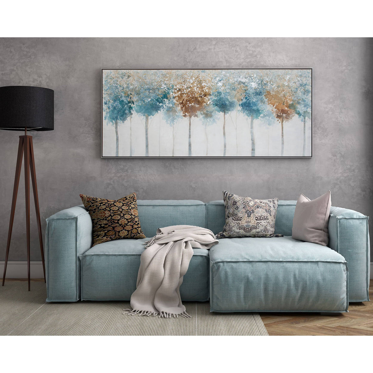 Hand Painted Canvas M145