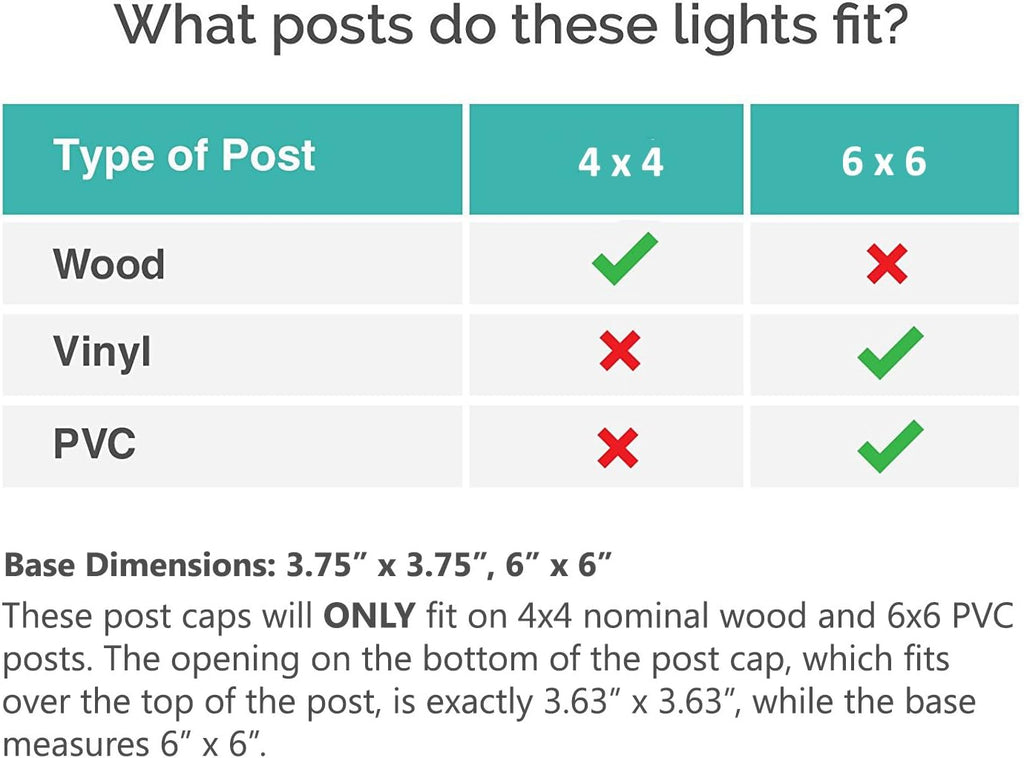 Solar Post Lights 4 Pack Bronze Aluminum C82947