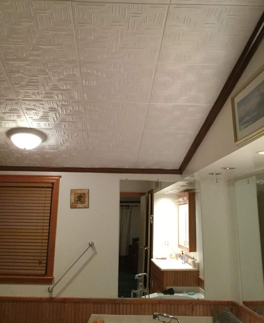 Plain White Foam Ceiling Tile T542677