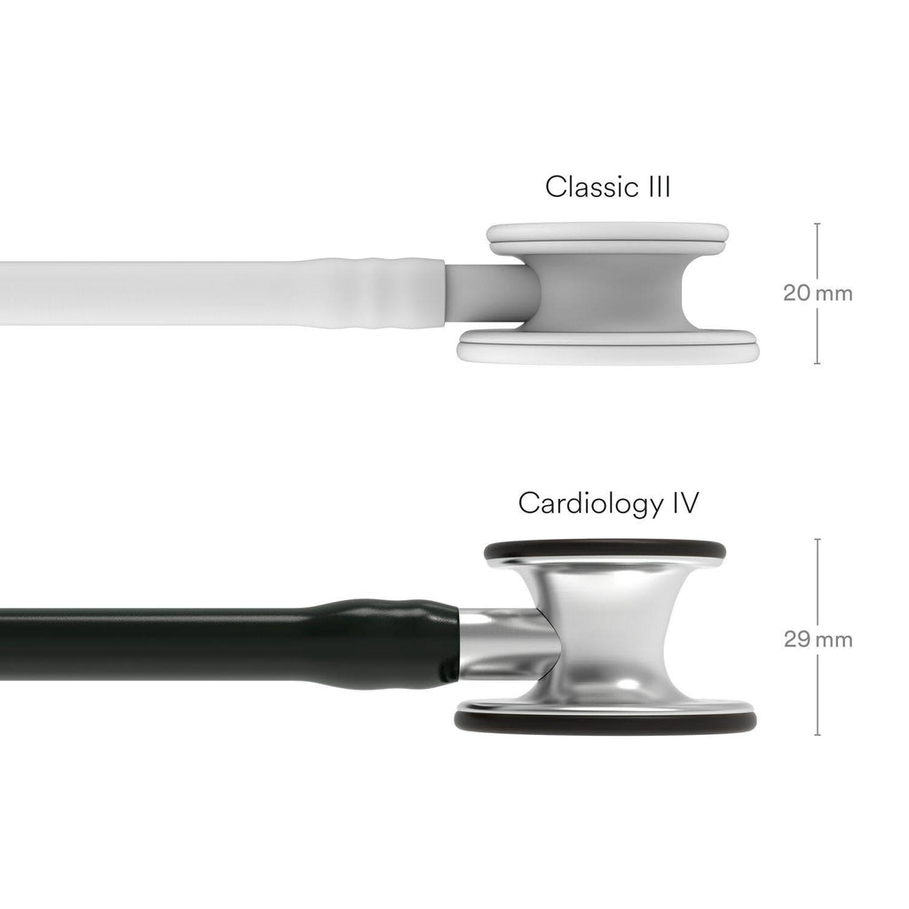 Black Cardiology IV Stethoscope E7373