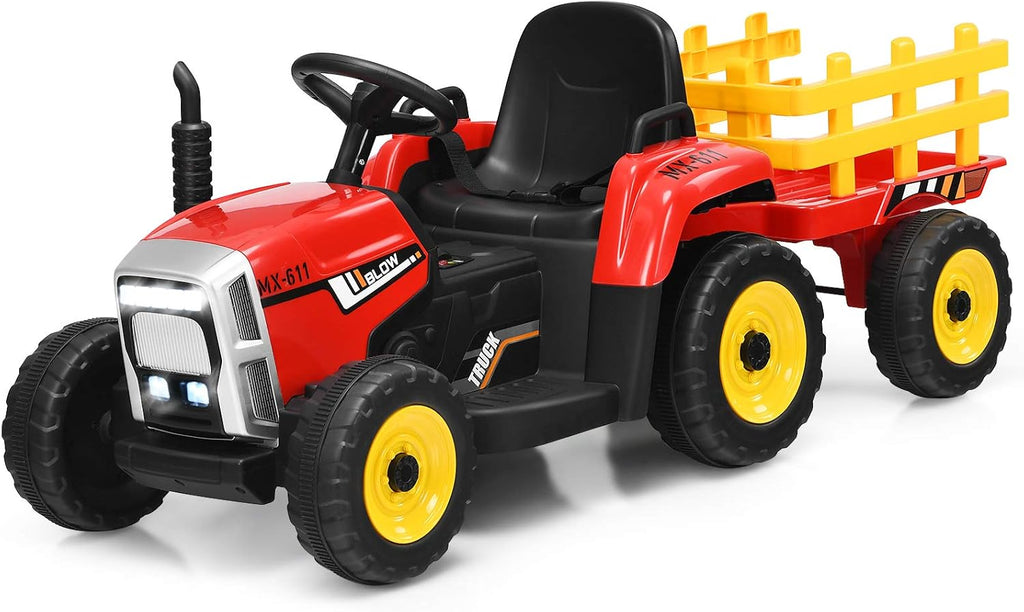 12V Battery Powered Ride on Tractor with Trailer P14185