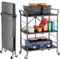 3 Tier Rolling Utility Cart with Wheels J74250
