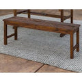 Dark Brown Acacia Bench R767