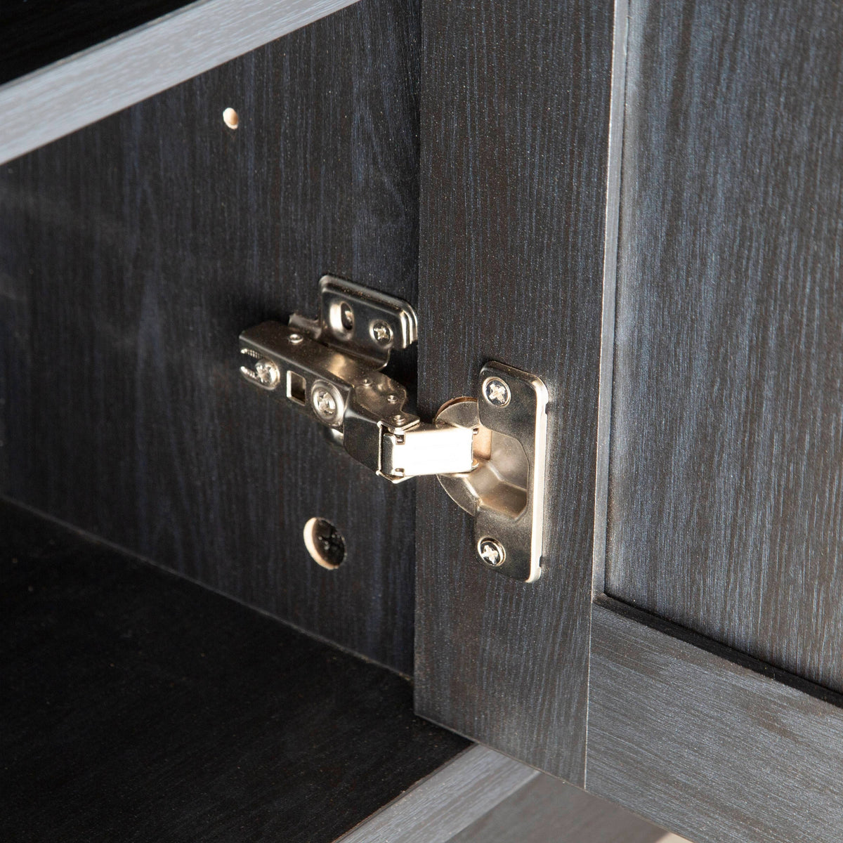 47x22W Distressed Grey Sideboard Storage Cabinet C390745