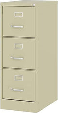 22-in Deep 3 Drawer Light Gray Metal File Cabinet K519