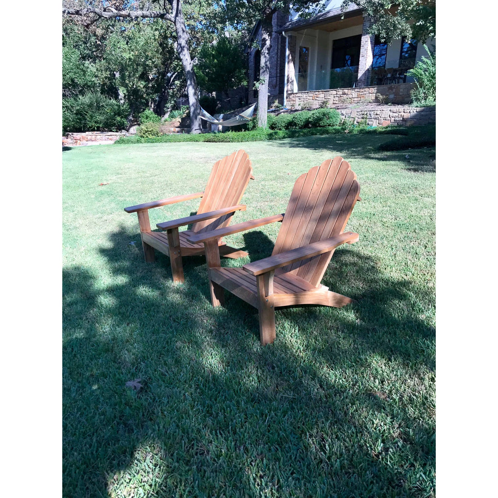 Teak Wood Patio Adirondack Chair K3484
