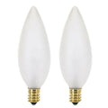25W 120V Frosted E14 Incandescent Bulbs Y71188