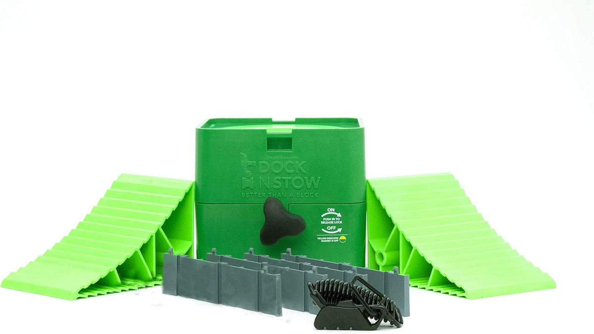Trailer Jack Stand with Chocks and Lock W57862