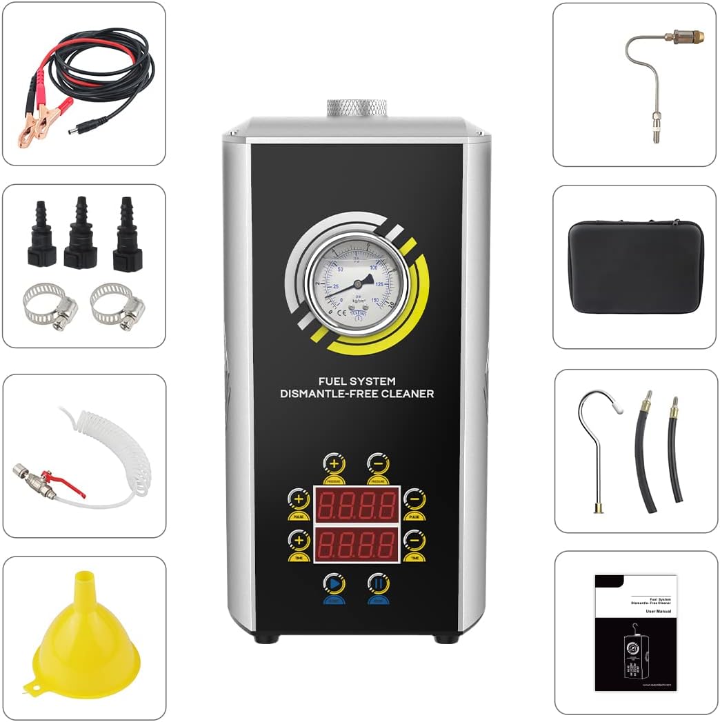 Car Fuel Injector Cleaner with Built-in Air Pump Y73652