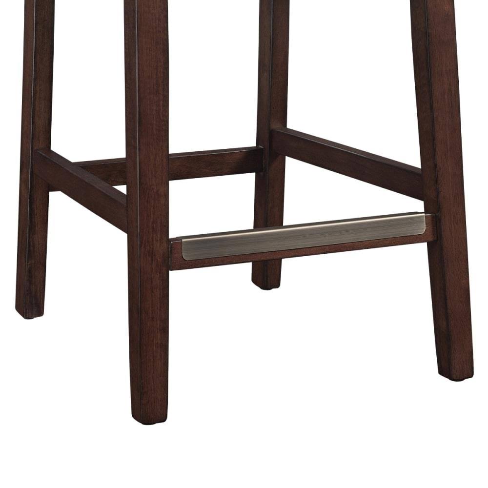 Navy Bonded Leather Counter Stool Z864