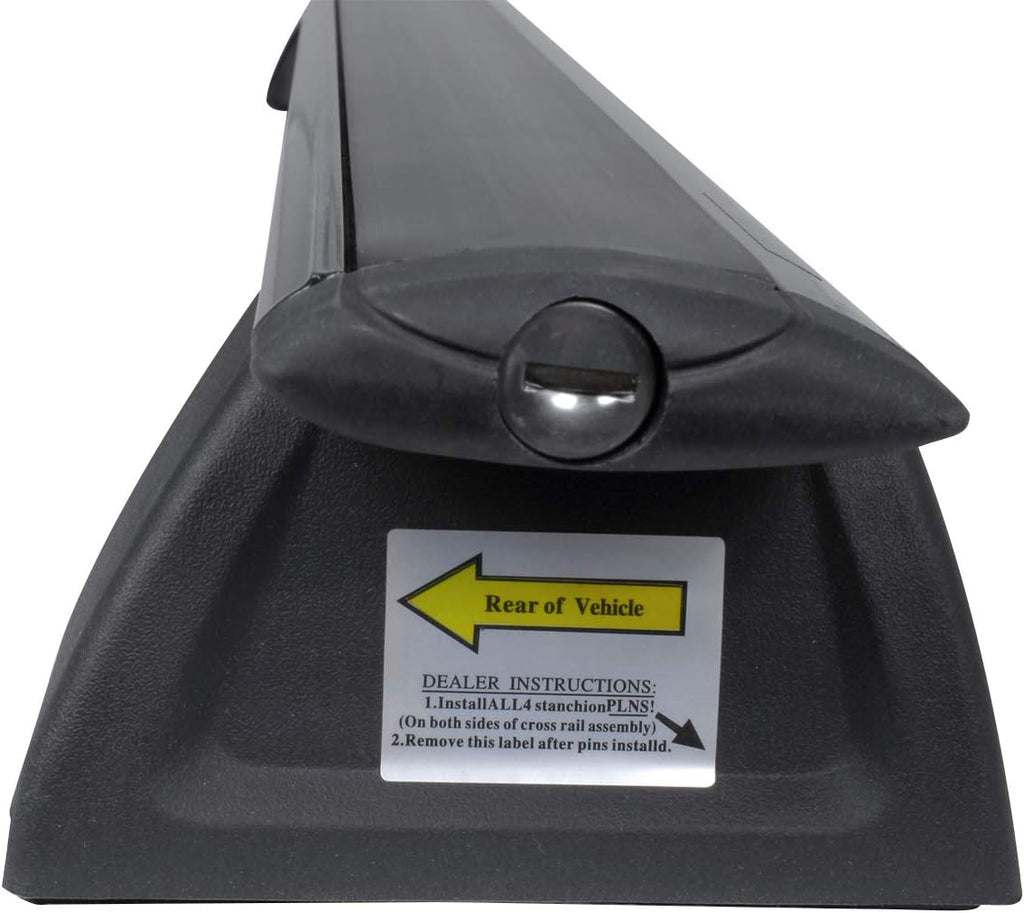 Black Roof Top Cross Bars Rack Cargo Carrier S677041
