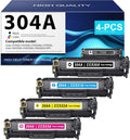 4-Pack Remanufactured Toner Cartridges Replacement (1BK+1C+1Y+1M) D652