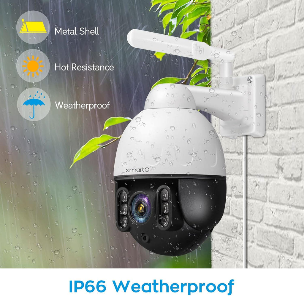 5MP 40x Zoom Auto-Track Rotation Wireless Security Camera I8444