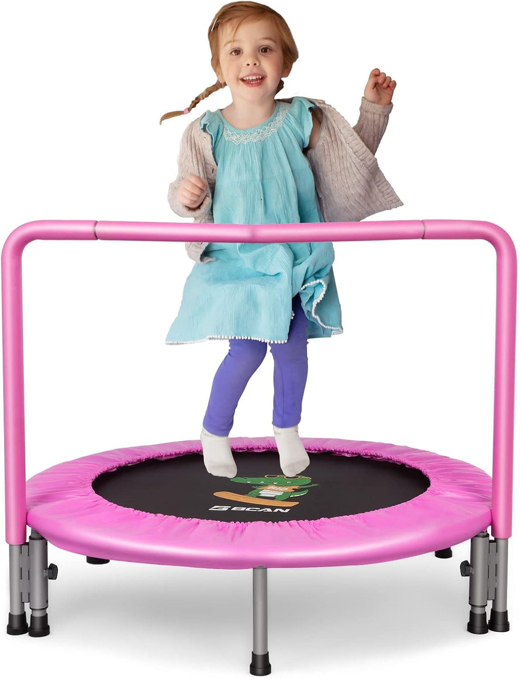 36'' Mini Folding Toddler Trampoline with Handle X92331