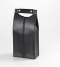 Leather Two Bottle Carrier X67749