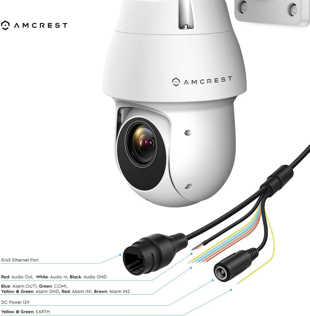 4MP Outdoor PTZ POE IP Camera 25x Optical Zoom Z235