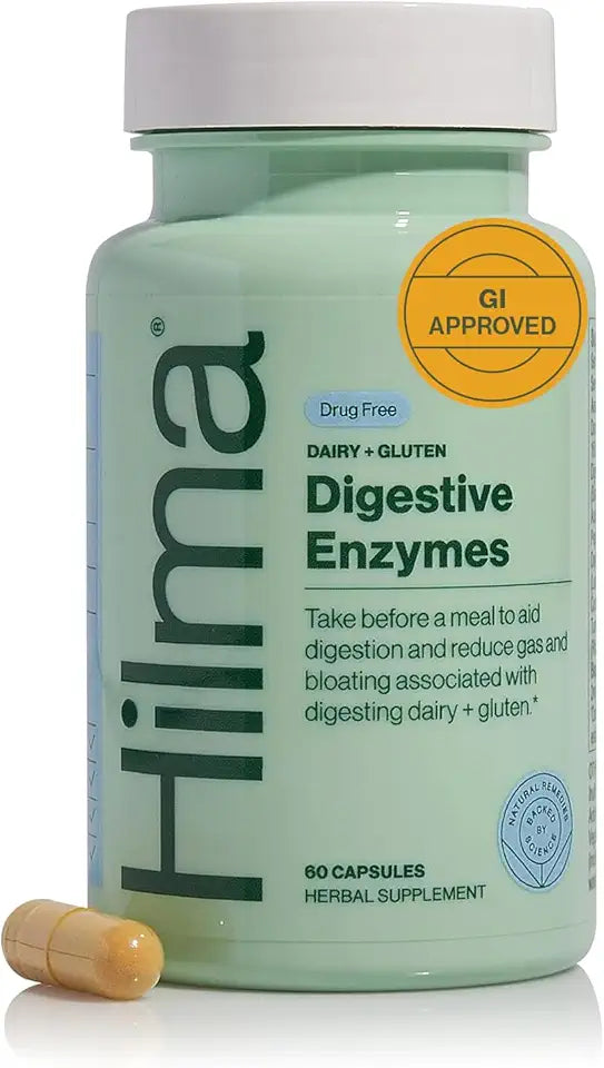 Digestive Enzymes with Turmeric and Dandelion Root, 60 Vegan Capsules Q3316
