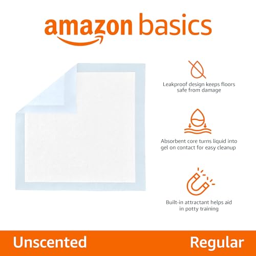 Dog and Puppy Pee Pads, 5-Layer Leak-Proof Super Absorbent, X-Large (28x34), 40 Count X402