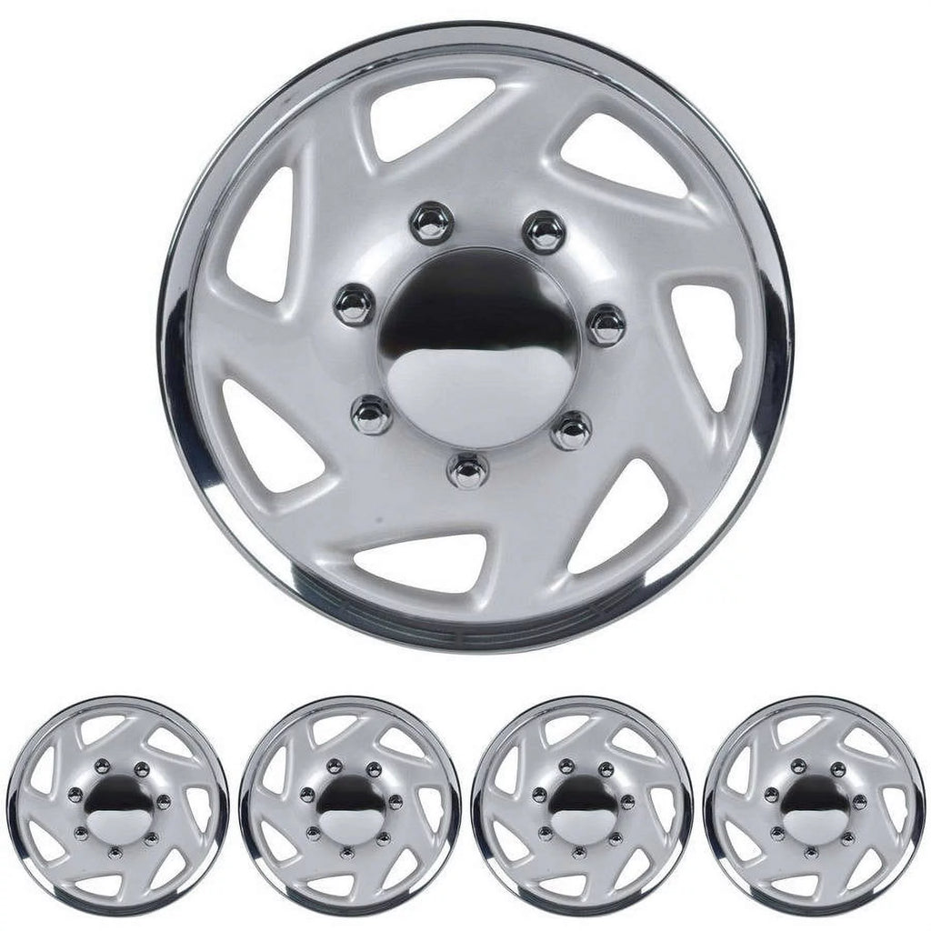 16" Chrome Wheel Cover, 4 Pieces Y4768