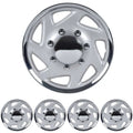 16" Chrome Wheel Cover, 4 Pieces Y4768