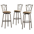 Adjustable Bar Stool Set of 3 R945