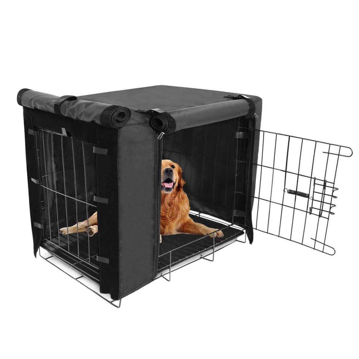 Dog Crate Cover Double Door 36 42 48 inches G5305